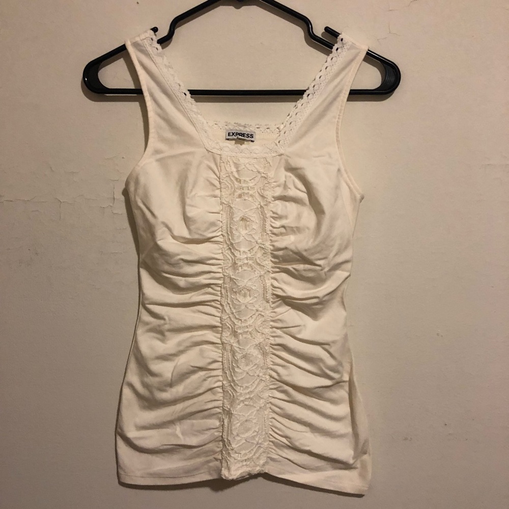 Lace tank top